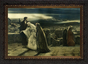 Return From Calvary - Ornate Framed Art Return From Calvary - Ornate Framed Art