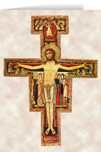 San Damiano Greeting Card San Damiano Greeting Card