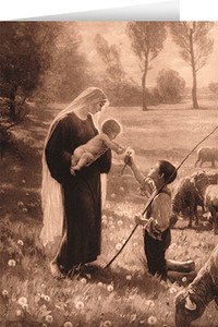 Gift of the Shepherd Greeting Card Gift of the Shepherd Greeting Card
