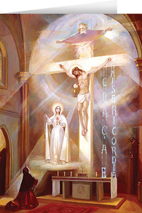 The Last Vision of Fatima Greeting Card The Last Vision of Fatima Greeting Card