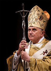 Pope Benedict XVI with Paschal Staff Dozen Postcards Pope Benedict XVI with Paschal Staff Dozen Postcards