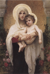 Madonna of the Roses Indoor Outdoor Aluminum Prints Madonna of the Roses Indoor Outdoor Aluminum Prints