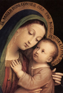 Our Lady of Good Counsel Indoor Outdoor Aluminum Print Our Lady of Good Counsel Indoor Outdoor Aluminum Print