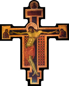Byzantine Cross Cutout Magnet Byzantine Cross Cutout Magnet