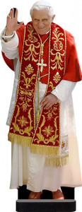 Benedict XVI in Red Standee Benedict XVI in Red Standee