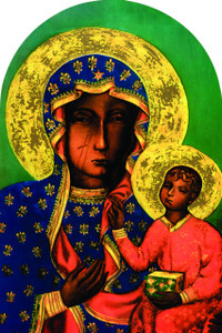 Our Lady of Czestachowa Arched Magnet