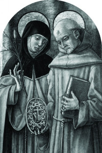 Sts. Catherine & Bernardino Arched Magnet Sts. Catherine & Bernardino Arched Magnet