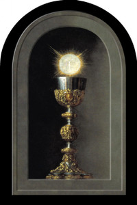 Chalice With Host Arched Magnet II