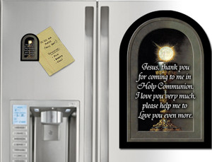 Eucharistic Detail (Prayer) Arched Magnet Eucharistic Detail (Prayer) Arched Magnet