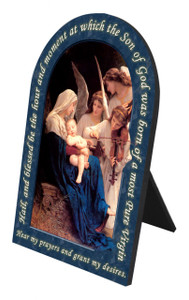 Song of the Angels Prayer Arched Desk Plaque Song of the Angels Prayer Arched Desk Plaque