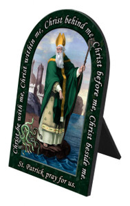 St. Patrick Prayer Arched Desk Plaque St. Patrick Prayer Arched Desk Plaque