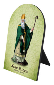 St. Patrick Arched Desk Plaque St. Patrick Arched Desk Plaque