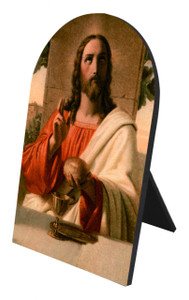 Last Supper Arched Desk Plaque Last Supper Arched Desk Plaque
