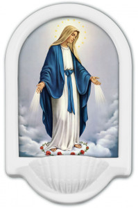 Our Lady of Grace Holy Water Font Our Lady of Grace Holy Water Font