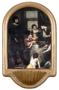 St. Isidore Holy Water Font St. Isidore Holy Water Font