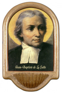 St. Jean Baptiste de La Salle Holy Water Font St. Jean Baptiste de La Salle Holy Water Font