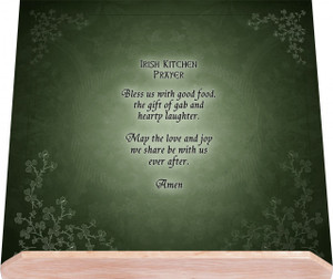 Irish Kitchen Prayer Cook Book Stand Irish Kitchen Prayer Cook Book Stand