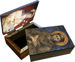 Sts. Francis and Clare Keepsake Box Sts. Francis and Clare Keepsake Box