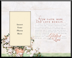 1 Corinthians 13 Photo Frame 1 Corinthians 13 Photo Frame
