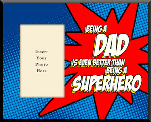 Super-Dad Photo Frame