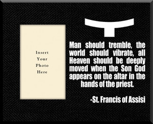 Man Should Tremble Picture Wall Plaque Man Should Tremble Picture Wall Plaque