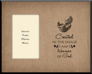 Created In the Image and Likeness of God Photo Frame Created In the Image and Likeness of God Photo Frame