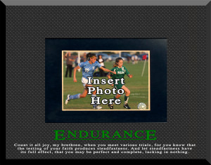 "Endurance" Motivational Picture Frame "Endurance" Motivational Picture Frame