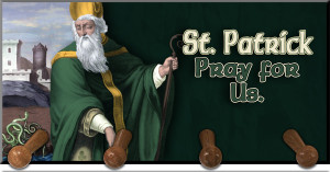 St. Patrick Keychain Holder St. Patrick Keychain Holder