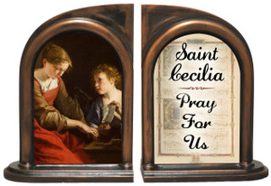 St. Cecilia Bookends