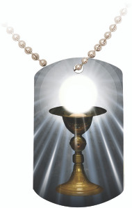 Eucharist (Light) Dog Tag Eucharist (Light) Dog Tag