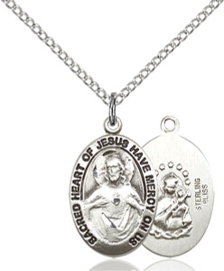 Sterling Silver Scapular Sterling Silver Scapular