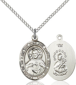 Sterling Silver Scapular B Sterling Silver Scapular B