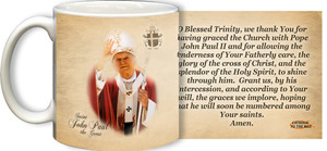 Bl. John Paul II Beatification Mug With Prayer Bl. John Paul II Beatification Mug With Prayer