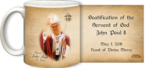 Bl. John Paul II Commemorative Beatification Mug Bl. John Paul II Commemorative Beatification Mug