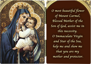 Our Lady of Mt. Carmel Diptych Our Lady of Mt. Carmel Diptych