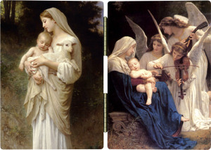 L'Innocence and Song of the Angels Diptych L'Innocence and Song of the Angels Diptych