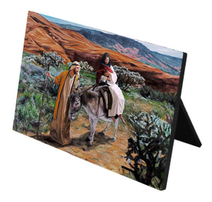 Flight into Egypt (Jenicke) Horizontal Desk Plaque Flight into Egypt (Jenicke) Horizontal Desk Plaque