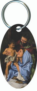 Holy Family II Oval Keychain Holy Family II Oval Keychain