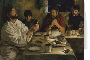 Institution of the Eucharist Greeting Card Institution of the Eucharist Greeting Card