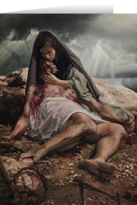 Pieta (Jenicke) Greeting Card Pieta (Jenicke) Greeting Card