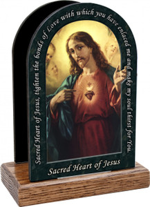 Sacred Heart of Jesus Prayer Table Organizers (Vertical) Sacred Heart of Jesus Prayer Table Organizers (Vertical)
