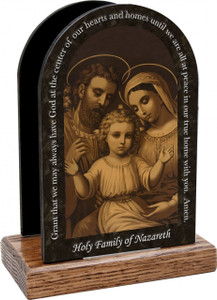 Sepia Holy Family Prayer Table Organizer (Vertical) Sepia Holy Family Prayer Table Organizer (Vertical)
