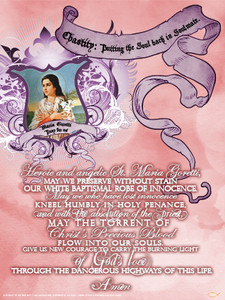 St. Maria Goretti (Chastity) Poster St. Maria Goretti (Chastity) Poster