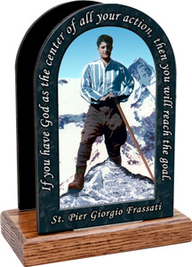 St. Pier Giorgio Prayer Table Organizer (Vertical)