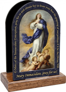 Immaculate Conception Prayer Table Organizer (Vertical)