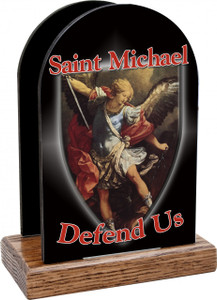 St. Michael Defend Us Table Organizer (Vertical)