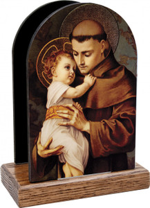St. Anthony with Jesus Table Organizer (Vertical) St. Anthony with Jesus Table Organizer (Vertical)