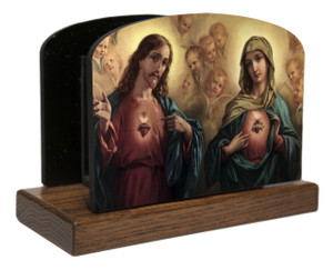 Sacred and Immaculate Hearts Horizontal Table Organizer Sacred and Immaculate Hearts Horizontal Table Organizer