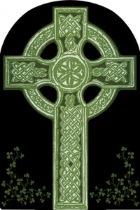 Celtic Cross Arched Magnet