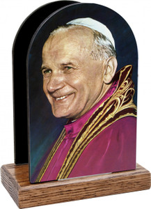 Pope John Paul II Smiling Table Organizer (Vertical) Pope John Paul II Smiling Table Organizer (Vertical)